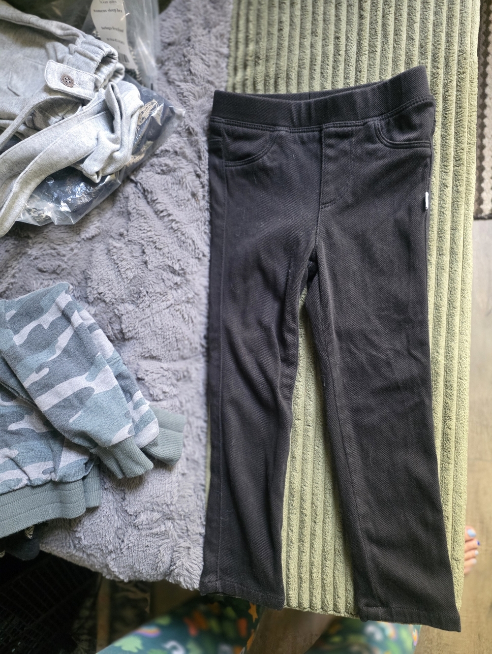 Little sleepies skinny bamboo pants play line 3t